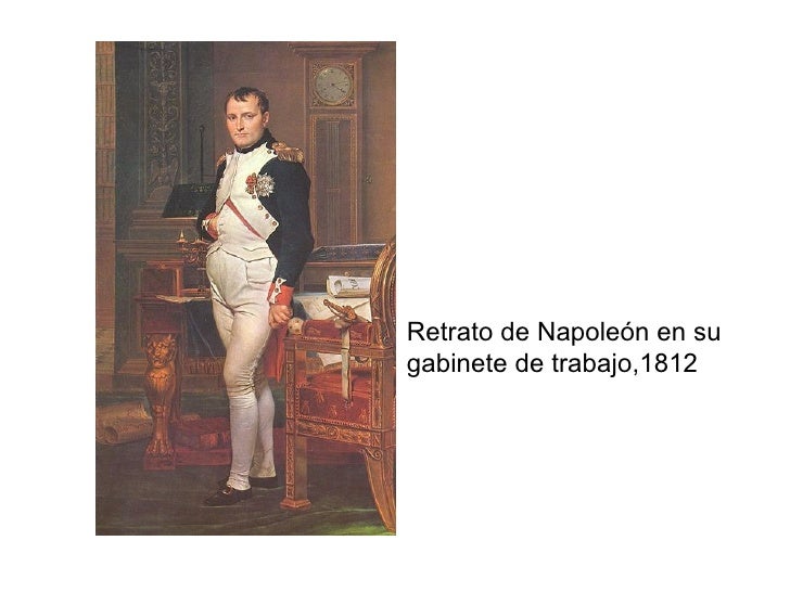 Retrato De Napoleón En Su Gabinete De Trabajo