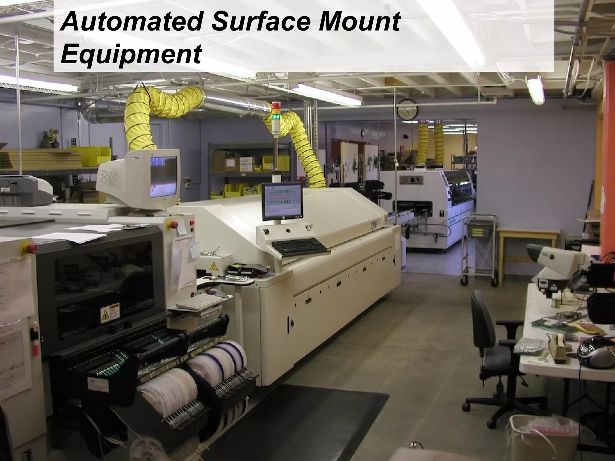 Automated Surface Mount
Equipment
 