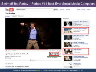 Center on Alcohol Marketing and Youth   Johns Hopkins Bloomberg School of Public Health   56Brand EvangelismPhoto Credit – Fan Photo on Coors Light Facebook Page