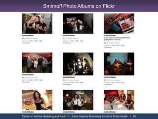 Center on Alcohol Marketing and Youth   Johns Hopkins Bloomberg School of Public Health   68Smirnoff Tea Partay – Forbes #14 Best-Ever Social Media Campaign