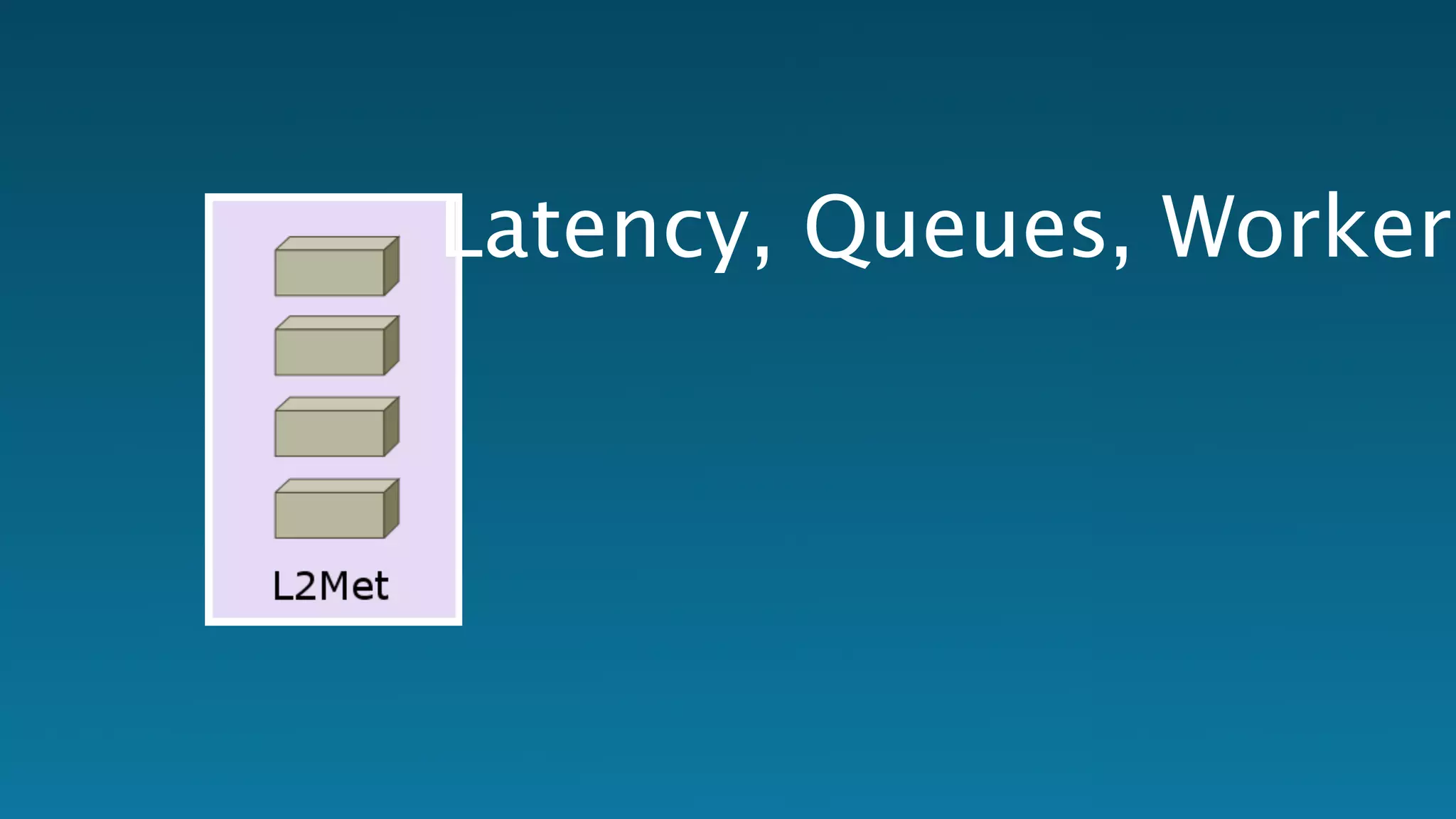 I Latency, Queues, Workers 
Summarized  