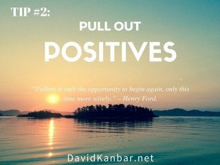 David Kanbar - How to Face, Accept and Overcome Failure in Business