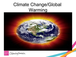 Climate Change/Global
Warming
 