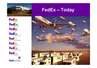 FedEx – Today




      ©2007 FedEx │ Confidential and Proprietary │ 1
 