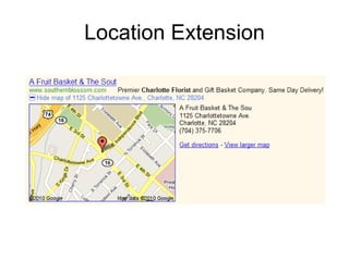 Location Extension 