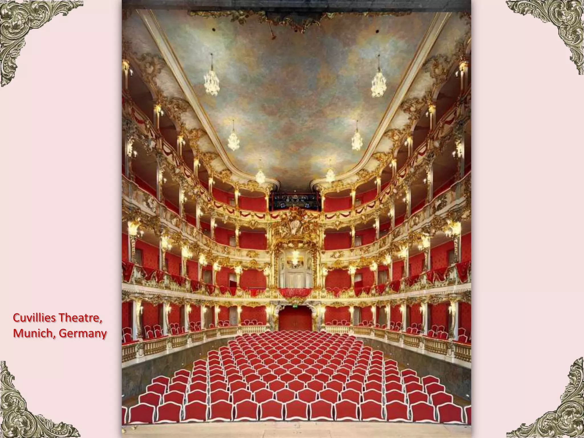 CuvilliesTheatre, Munich, Germany