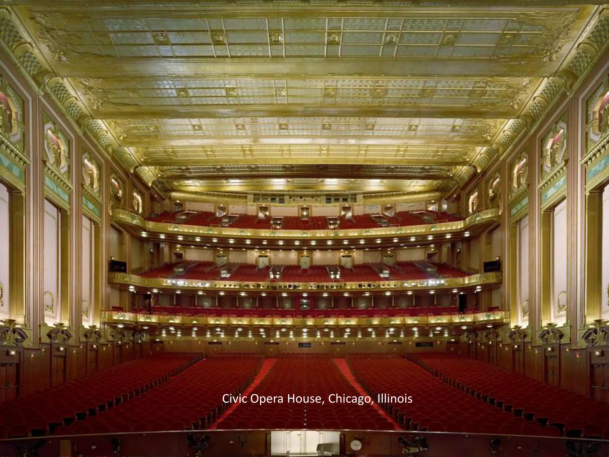 Civic Opera House, Chicago, Illinois