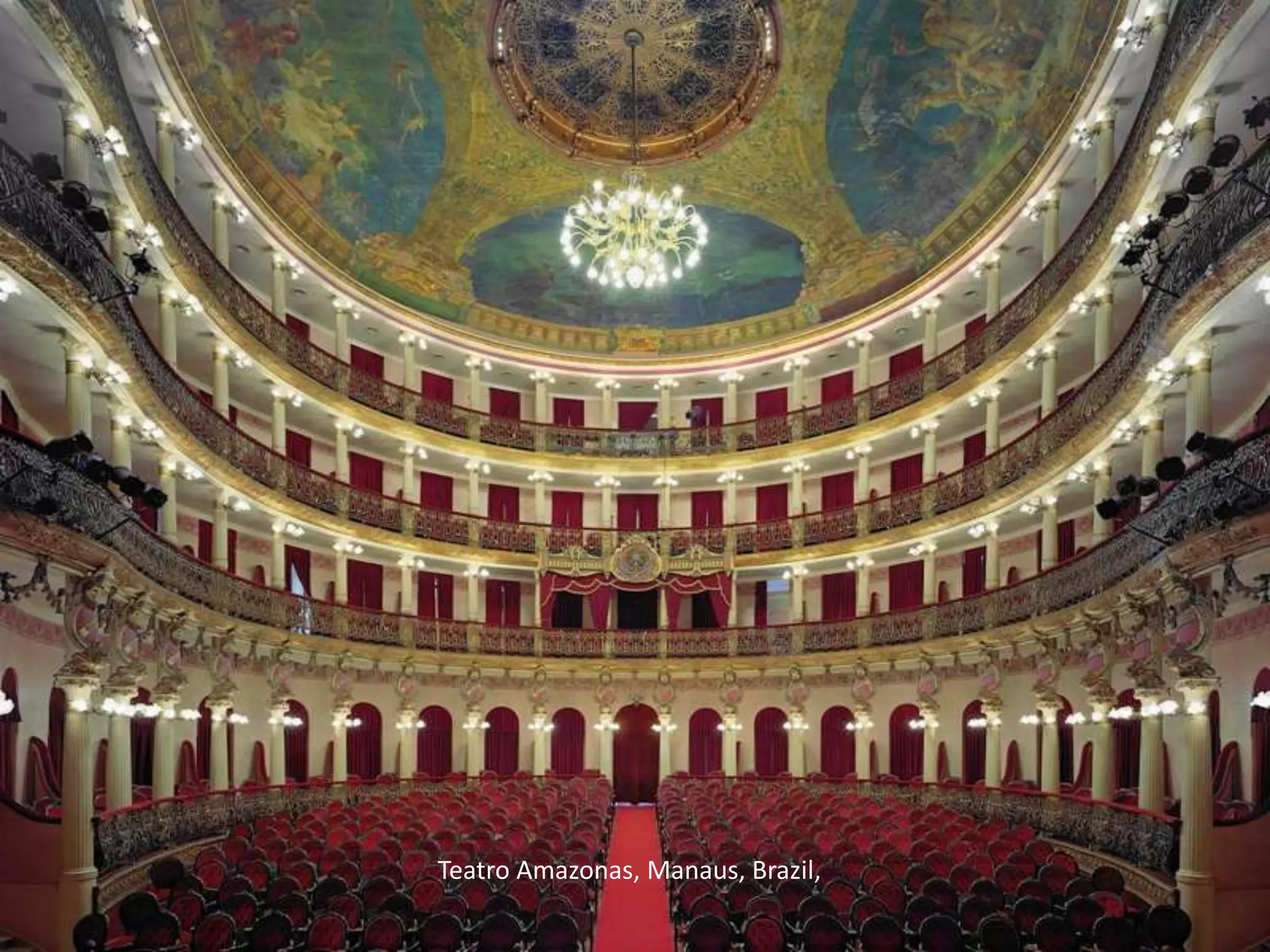 Teatro Amazonas, Manaus, Brazil,