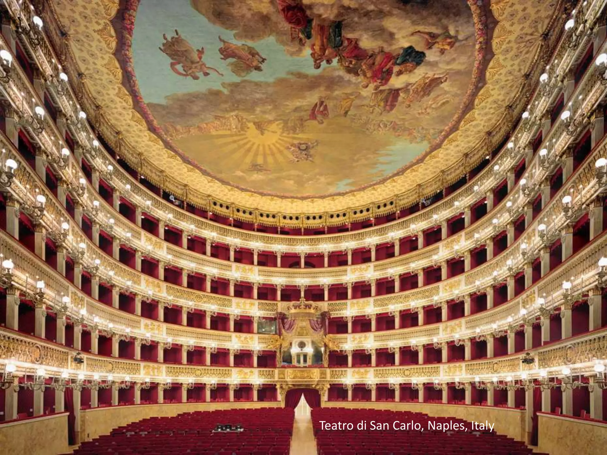 Teatro di San Carlo, Naples, Italy