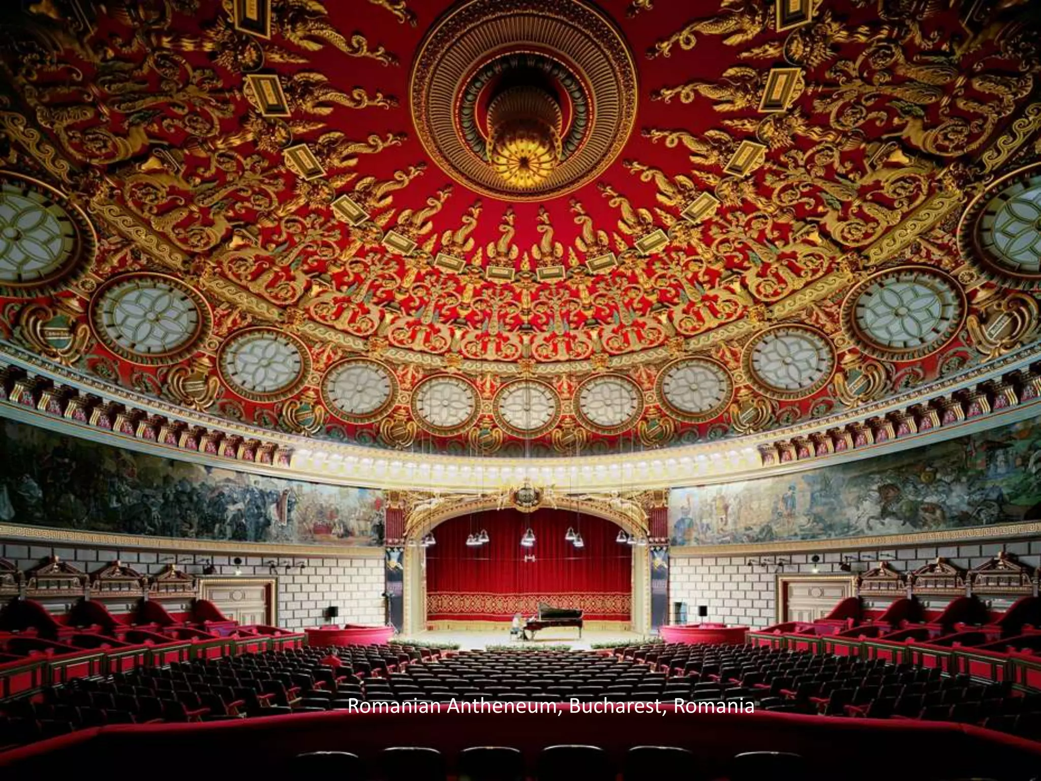 Romanian Antheneum, Bucharest, Romania