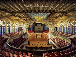Palau de Musica Catalana, Barcelona, Spain