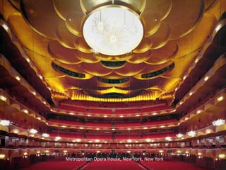 Metropolitan Opera House, New York, New York