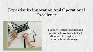 David Link Accenture - A Key Strategist At Accenture | PDF