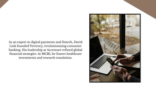 David Link Verrency - Managing Director At Accenture | PDF
