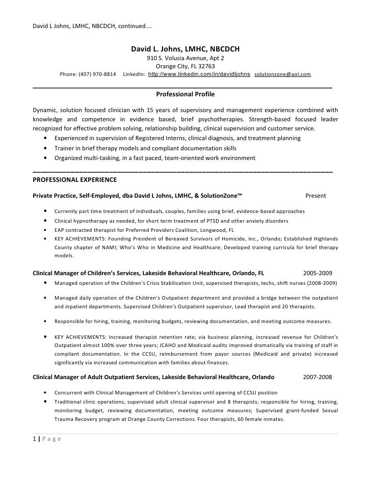 David L Johns Resume - David L Johns Resume 1 728