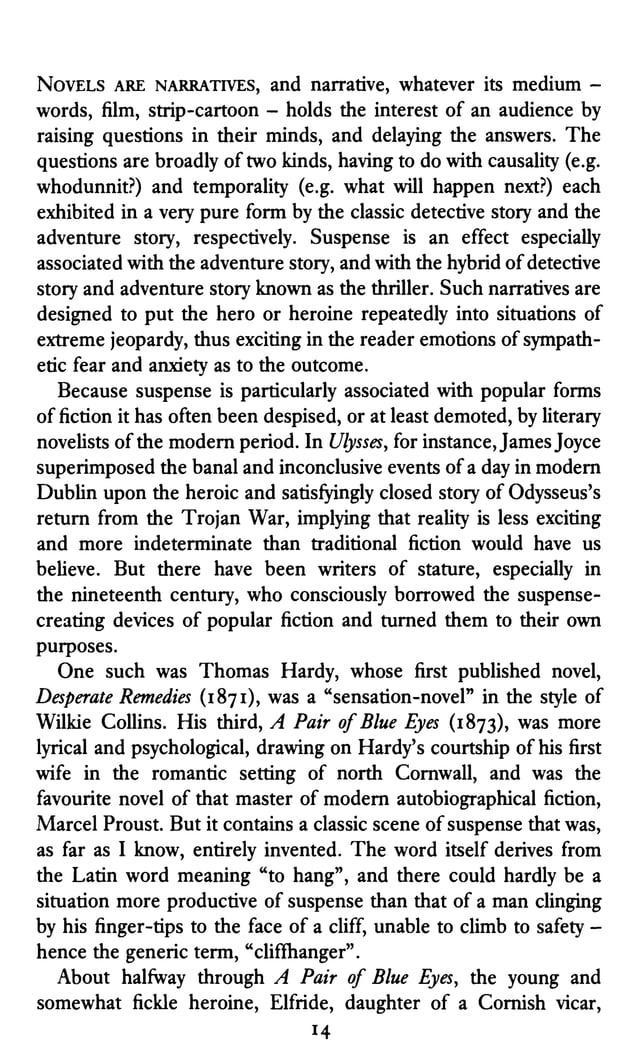 David Lodge The art of fiction | PDF