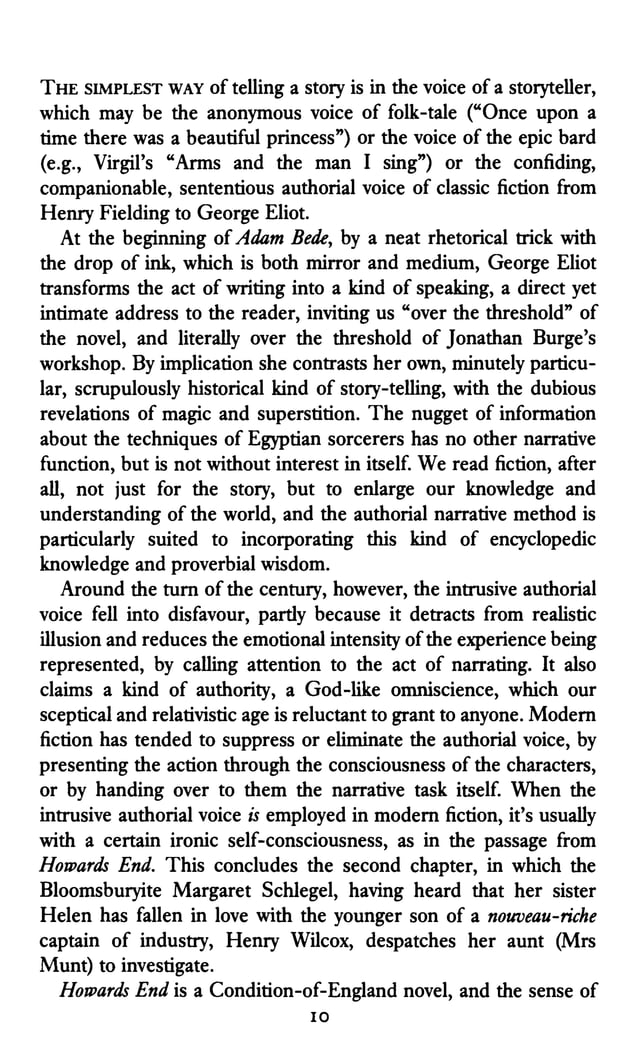 David Lodge The art of fiction | PDF