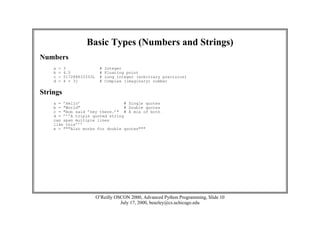 David M. Beazley - Advanced Python Programming (2000, O'Reilly).pdf