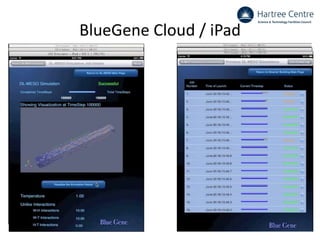 BlueGene Cloud / iPad
 