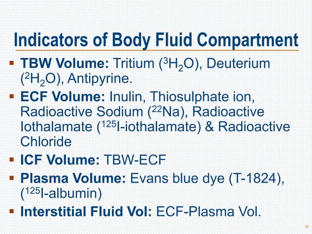 Body Fluids and Electrolyte Homeostasis | PPTX | Blood Disorders ...