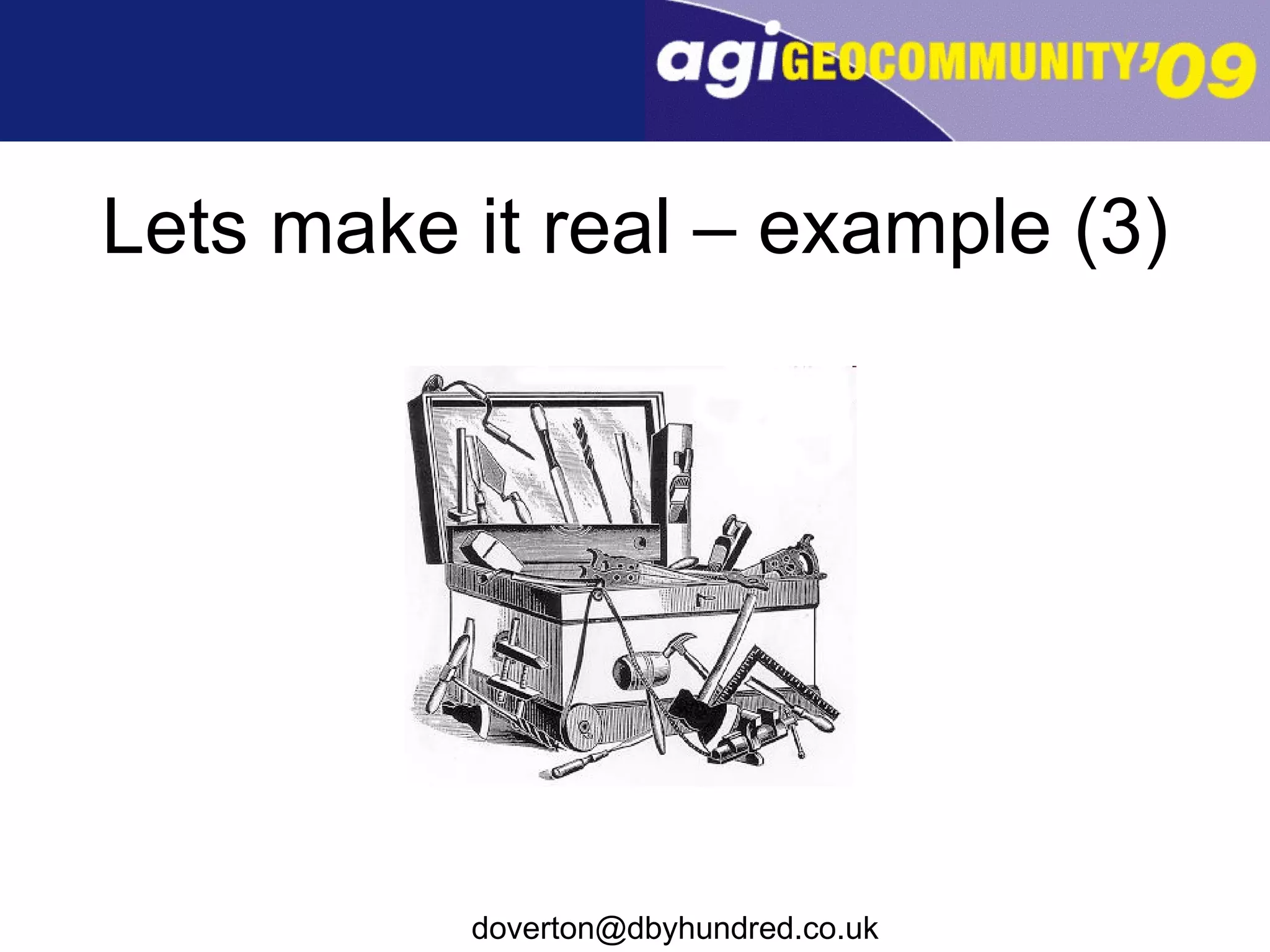 Lets make it real – example (3) 