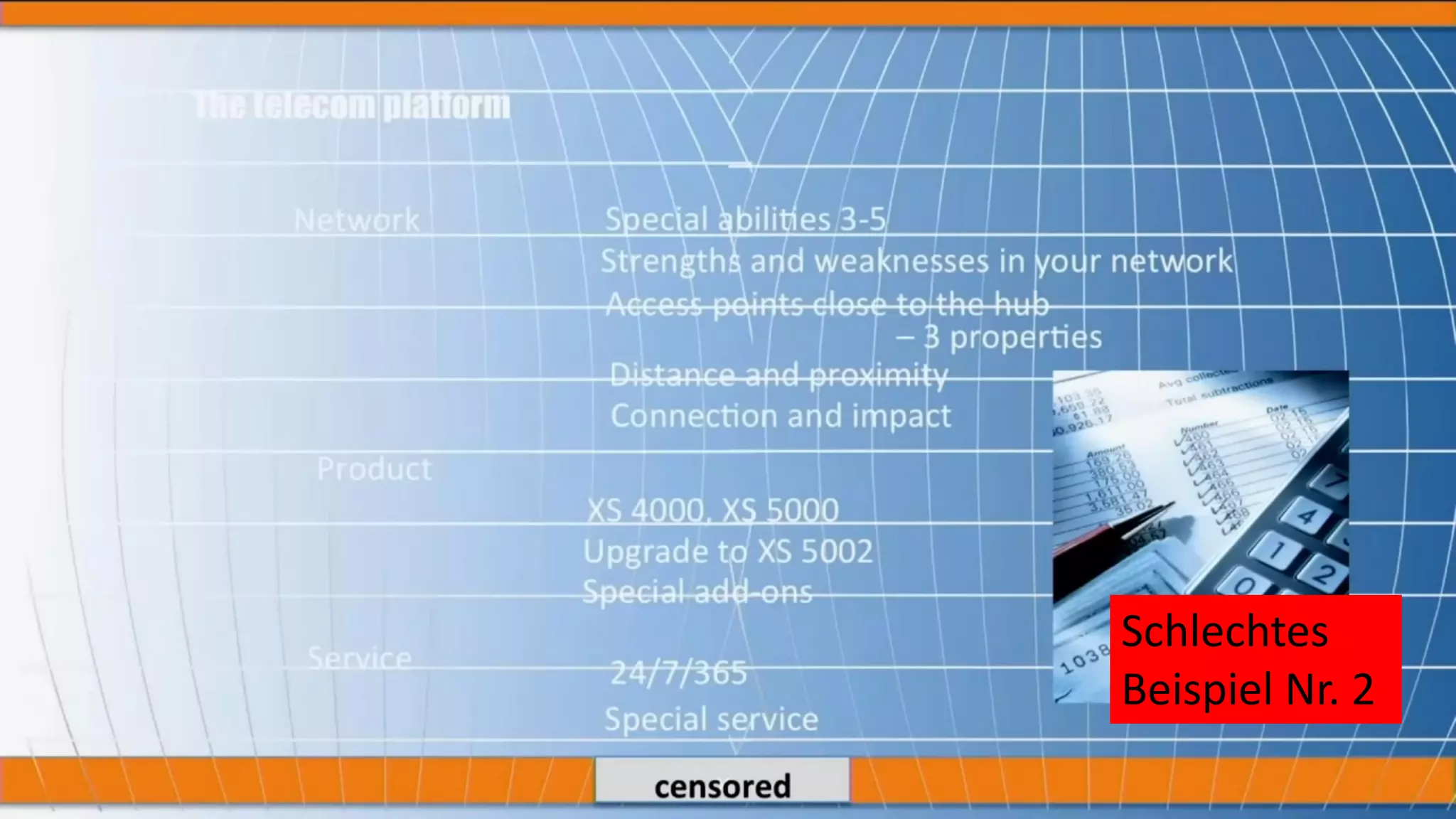 Schlechtes
Beispiel Nr. 2
 