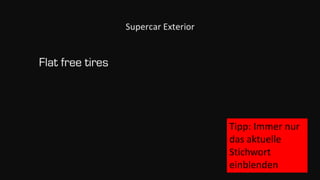 Tipp: Immer nur
das aktuelle
Stichwort
einblenden
 