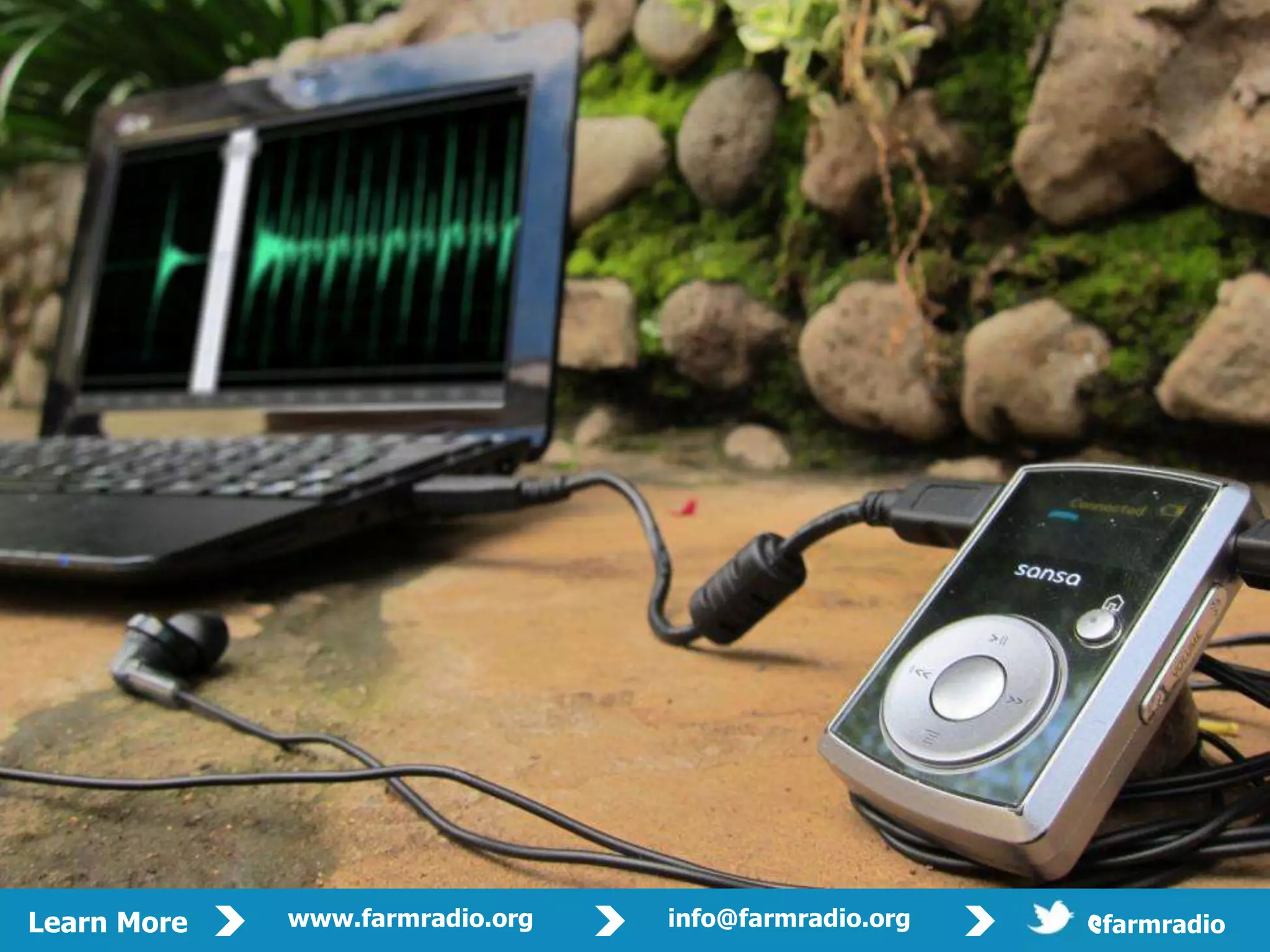 Prese   David Mowbray             Contact:   dmowbray@farmradio.org
                         nter:




                                                                                         31


Learn More   www.farmradio.org             info@farmradio.org                 @farmradio
 