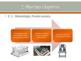 • 2. 1. Metodologia. Procés evolutiu
 