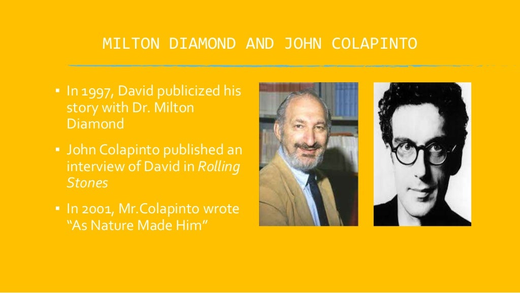 David reimer wife picture