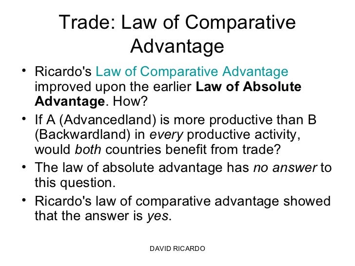 david ricardo labor theory of value pdf