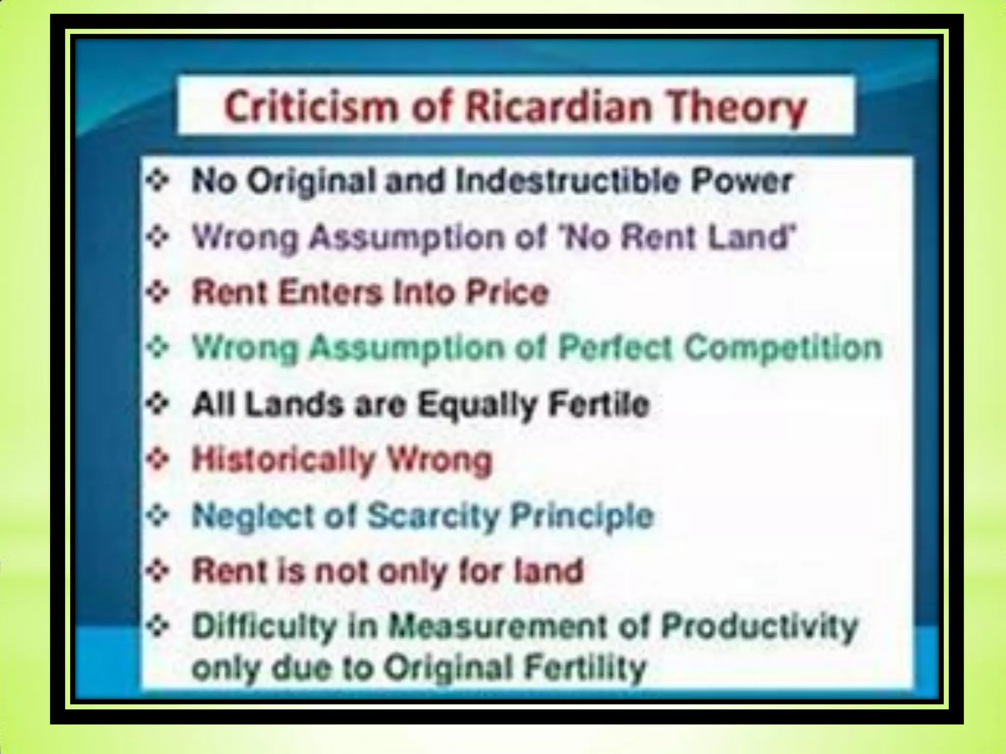 David Ricardo Graph David Ricardo comparative advantage theory | PDF