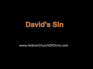 www.HebronChurchOfChrist.com
 