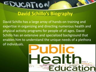 David Schillo - The Health Education Teacher | PPT