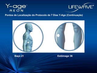 Pontos de Localização do Protocolo de 7 Dias Y-Age (Continuação)‏ Baço 21 Estômago 36 