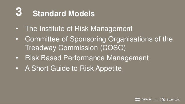 Aligning Strategy Decisions With Risk Appetite Presented By - 