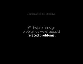 Designing the Design Problem | PDF