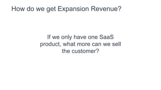 Negative Churn
 