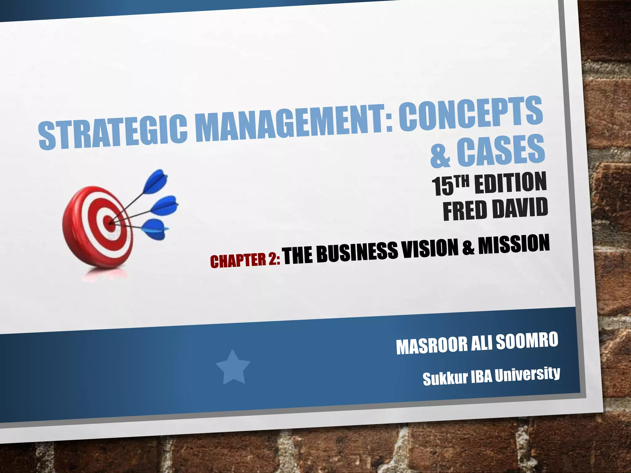 Strategic Management Mission and Vision Statement ppt_02 | PPTX