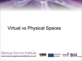 Virtual vs Physical Spaces
 