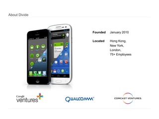 About Divide

Founded

January 2010

Located

Hong Kong,
New York,
London,
75+ Employees

 