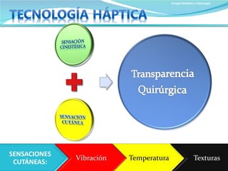 Cirugía Robótica y Telecirugía 