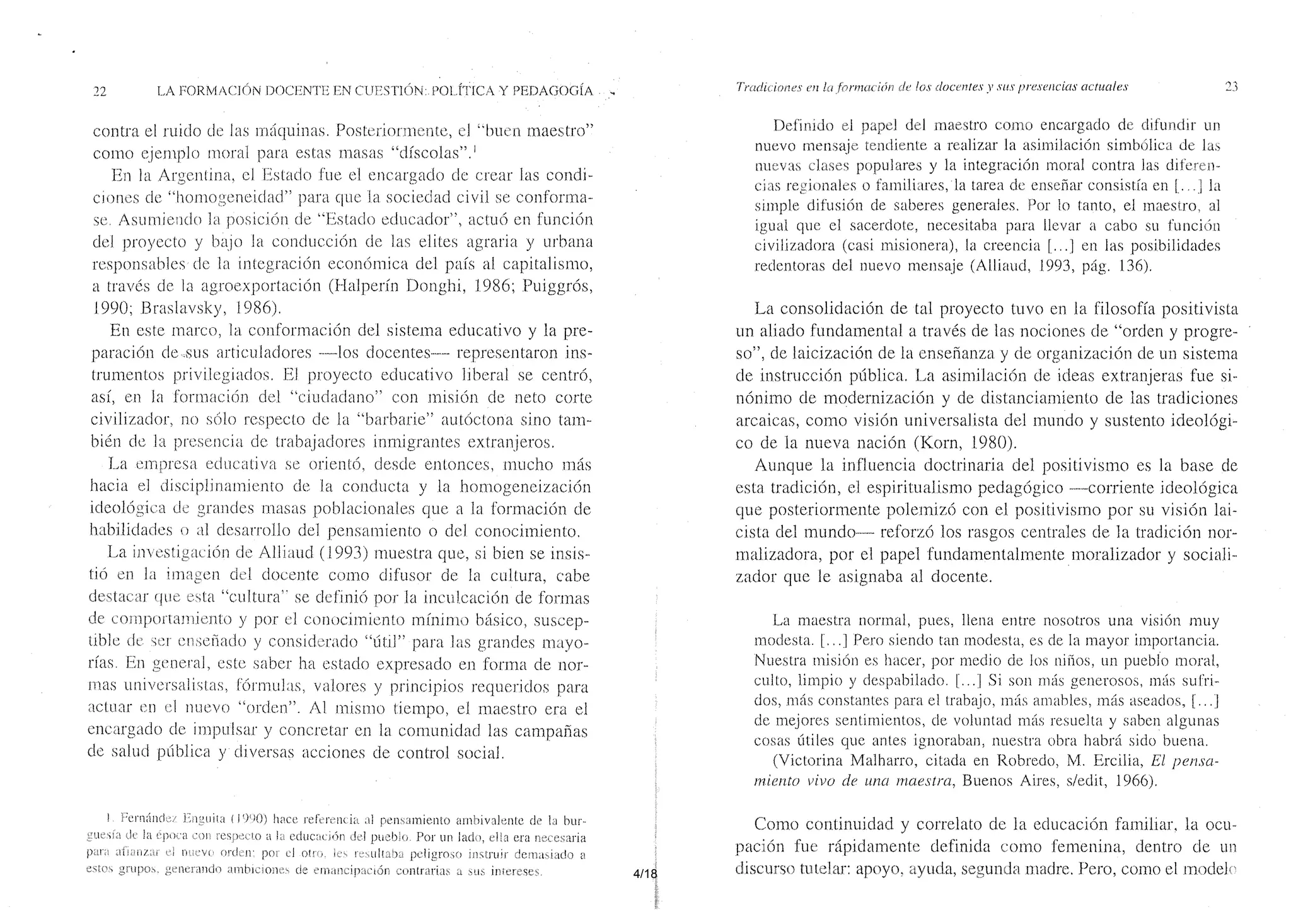 DAVINI, M. C - La formación docente en cuestión.pdf
