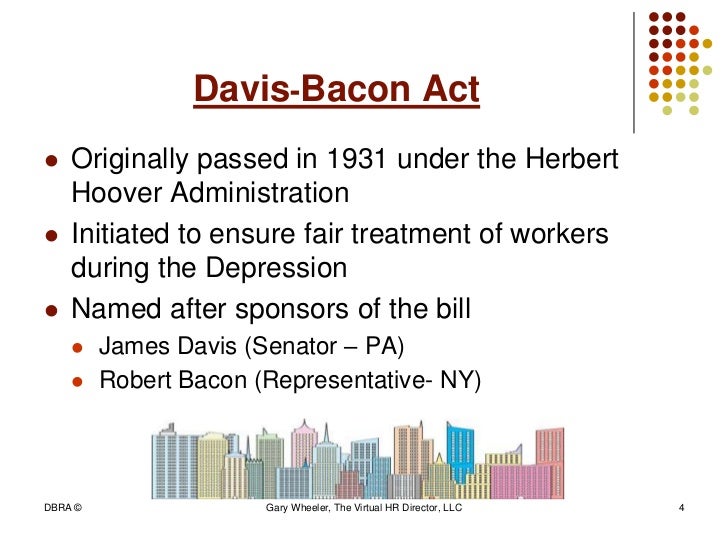 DavisBacon Law Act
