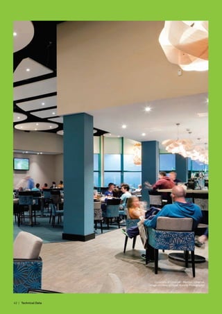 University of Limerick - Pavilion, Limerick.
                      (image courtesy of Donal Murphy Photography)




42 | Technical Data
 