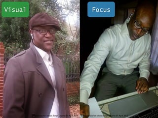 Visual Focus 
Photoshoot for school. Sonya Dupree 01 April 2013 Photoshoot for school. Sonya Dupree 01 April 2013 
