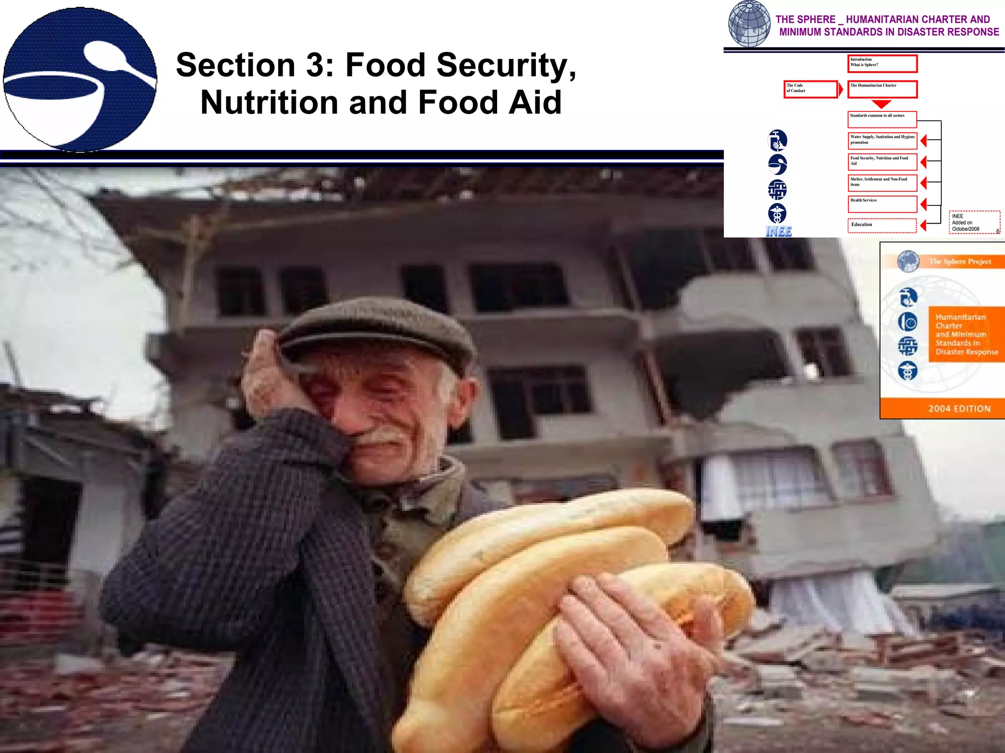 Section 3: Food Security,  Nutrition and Food Aid 