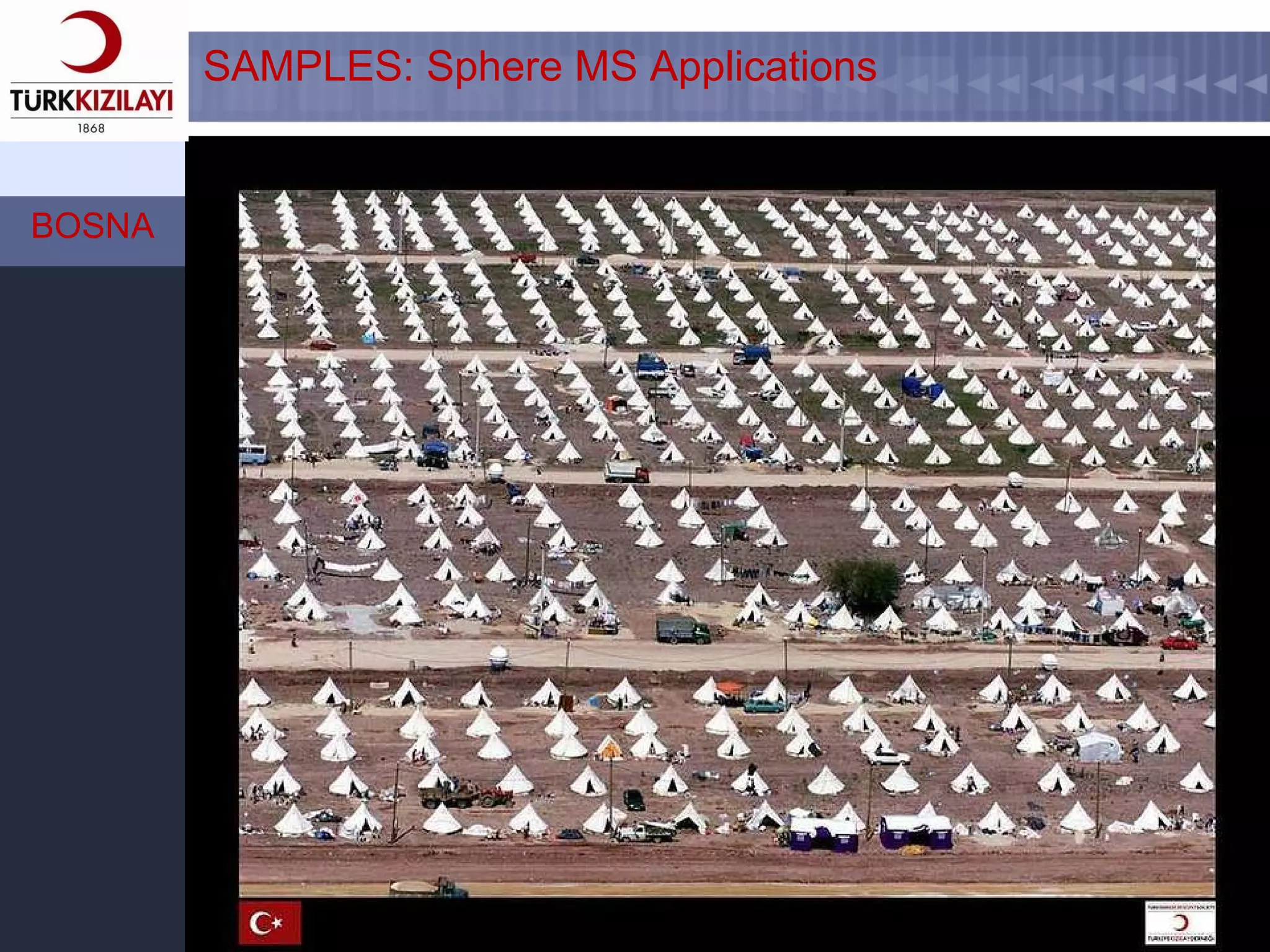 BOSNA SAMPLES: Sphere MS Applications  