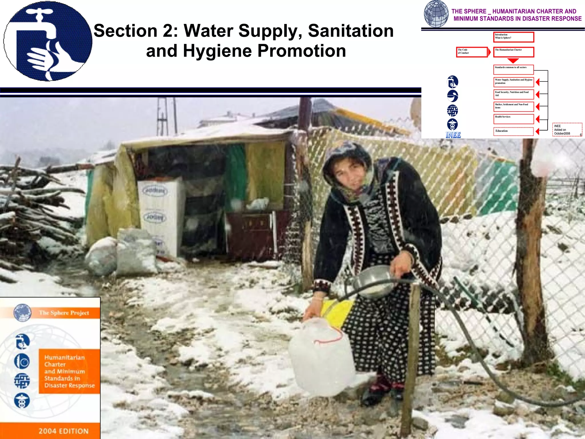 Section 2: Water Supply, Sanitation  and Hygiene Promotion 