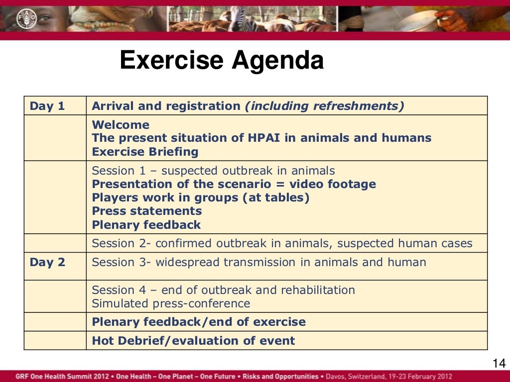 Strengthening One Health approaches through tabletop simulation exerc…